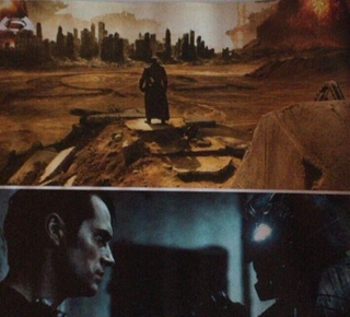 Illustration for article titled Nuevas imágenes de Batman v Superman revelan que habrĂa otro villano más en la pelĂcula
